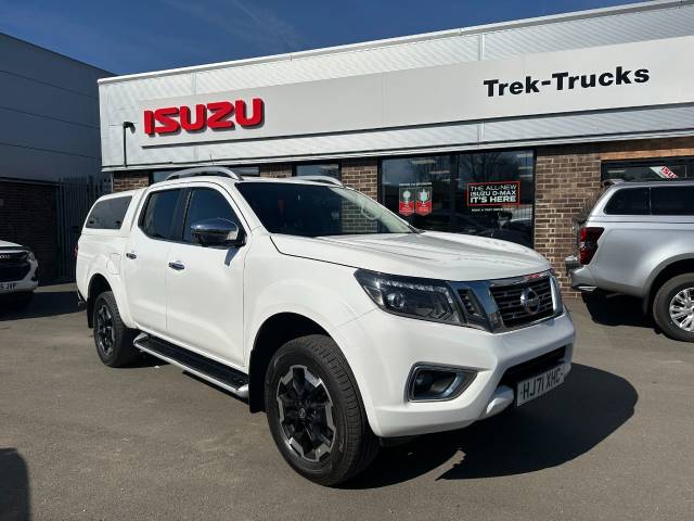 Nissan Navara 2021 Double Cab Pick Up Tekna 2.3dCi 190 TT 4WD Auto Pick Up Diesel White