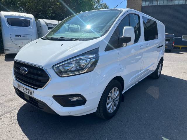 2022 Ford Transit Custom 2.0 EcoBlue 130ps Low Roof D/Cab Limited Van